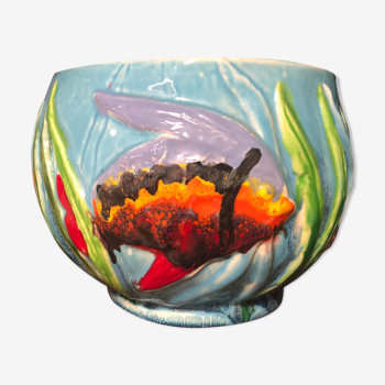 Vase en céramique Poisson