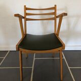 Vintage 50s bridge armchair