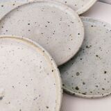 Five sandstone plates Tiffoche La Borne Guérande