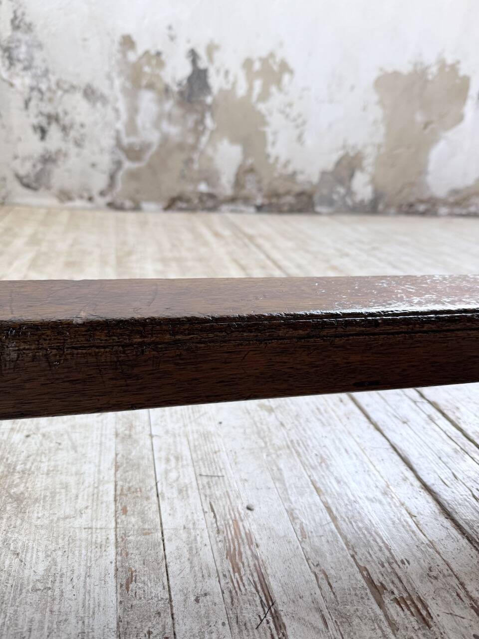 Table de ferme campagne noyer massif XL 250cm