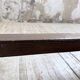 Table de ferme campagne noyer massif XL 250cm