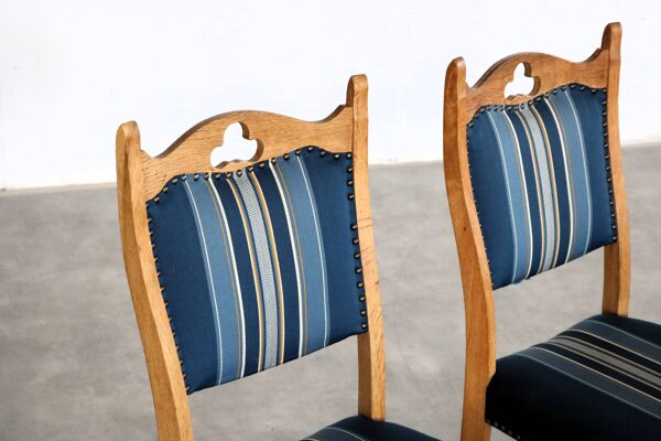 Chaises de salle à manger brutalistes   chaises   années 1960   danois