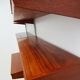 Kai Kristiansen Danish mid century compact floating teak wall unit and shelving set