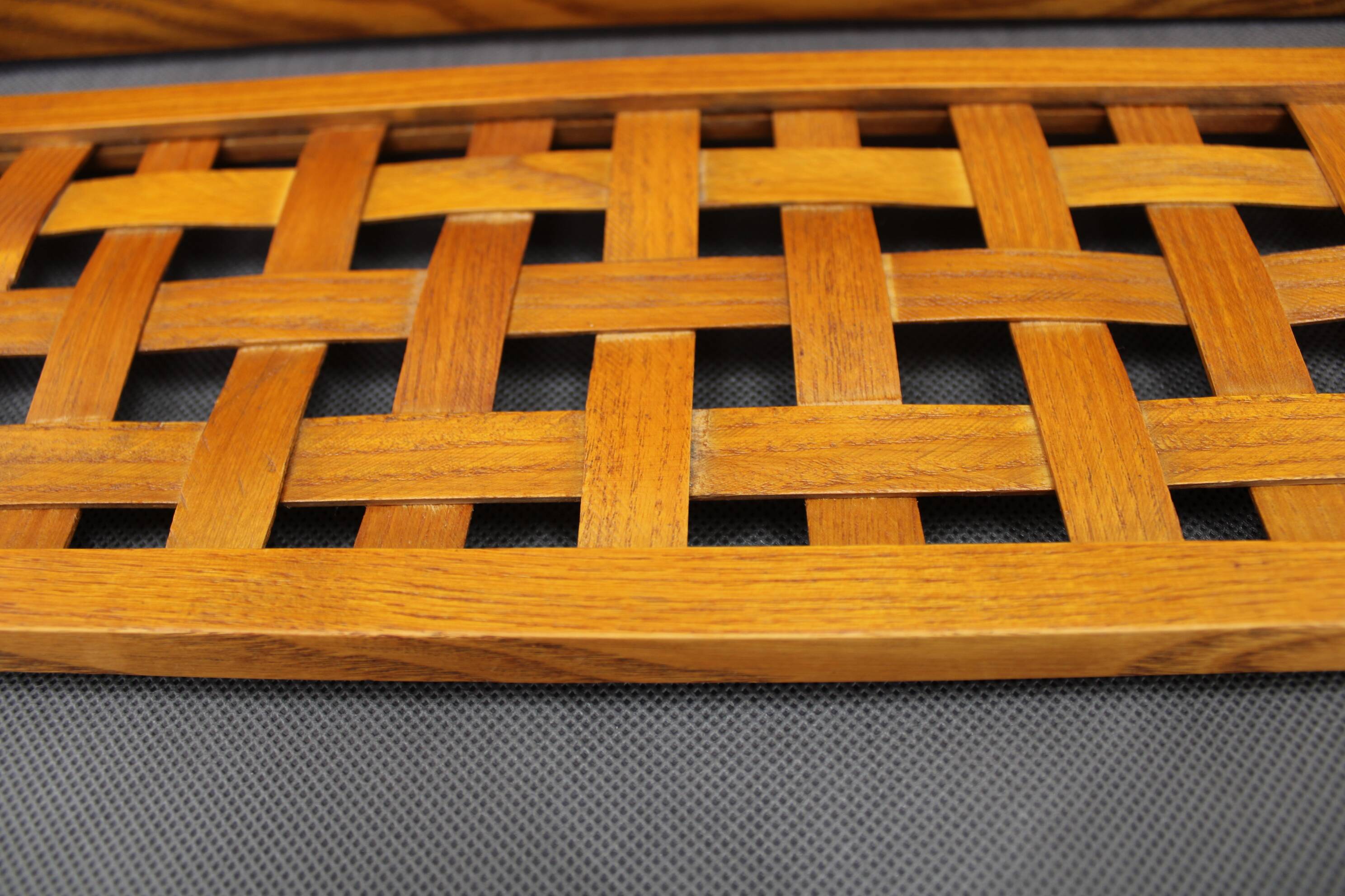 Étagère pliante en chêne des années 1960 par ULUV, Tchécoslovaquie