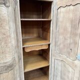 Oak wardrobe in Louis XV style