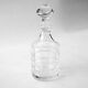 Large cut crystal whiskey decanter