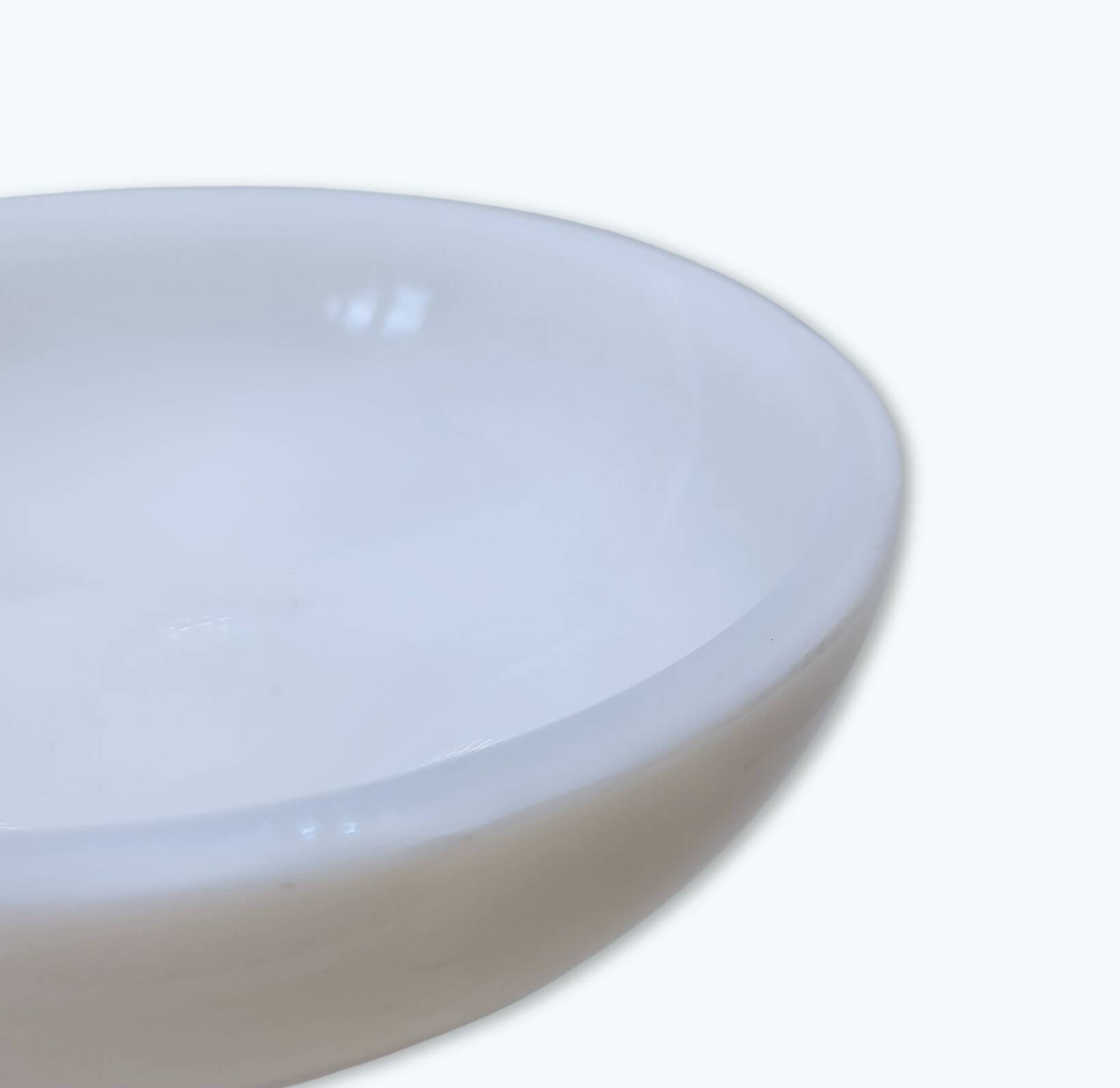 Vintage white opaline cup