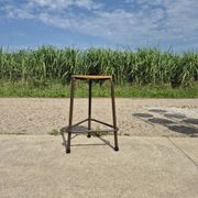 Vintage 56 cm tripod school stool 1970s 1980s (more on stock)