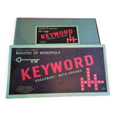 Vintage board game Keyword 1950s