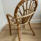 Kid armchair rattan