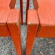 Oak stacking chair, 1970s