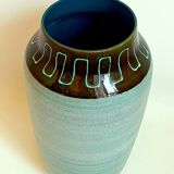 Ceramic vase west germany 70s height 50 cm
