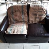 Burlap sack ets j.b pilot loire