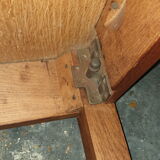 Solid oak bedroom table