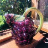 Vintage grape slush pitcher made in Italy