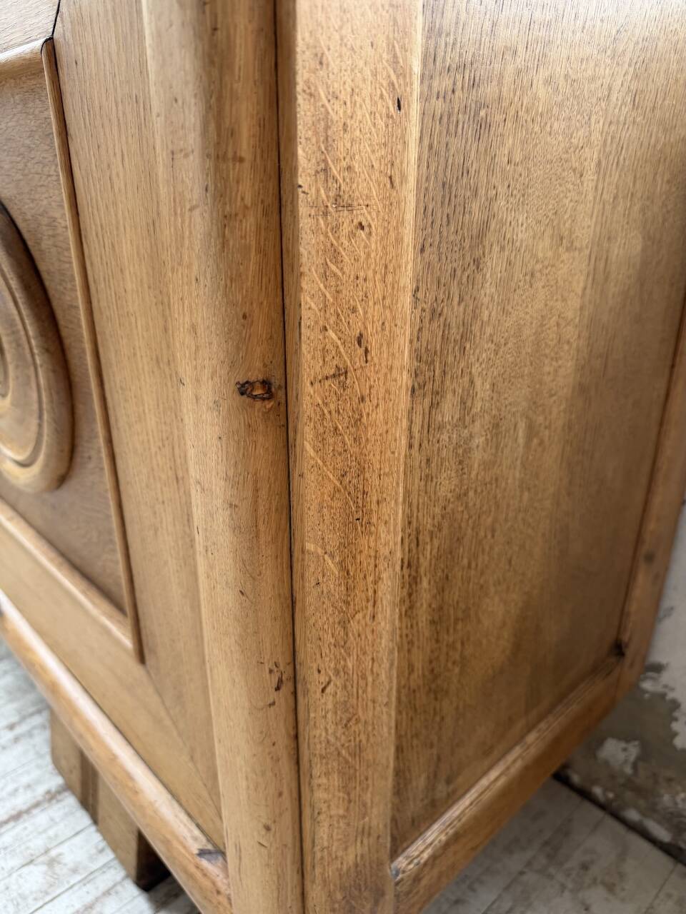 Enfilade storage unit oak Art Deco 1940 Dudouyt