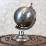 Vintage Decorative Metal Globe, 1950s