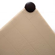 Scandinavian chairs in wood and leather