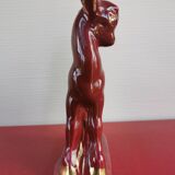 Ceramic statuette signed Jean