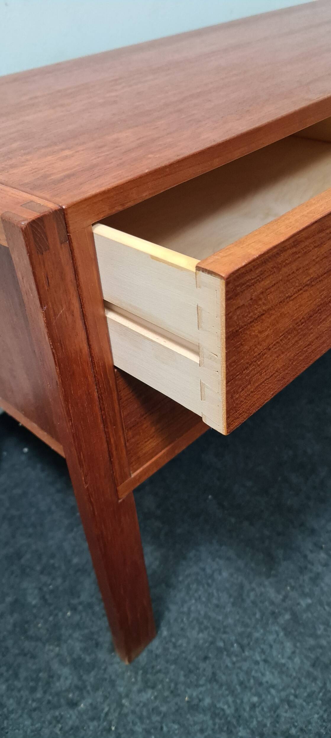 Vintage Danish design teak  Gardarobe by Aksel Kjergaard .