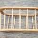 Wooden magazine rack, Scandinavian style