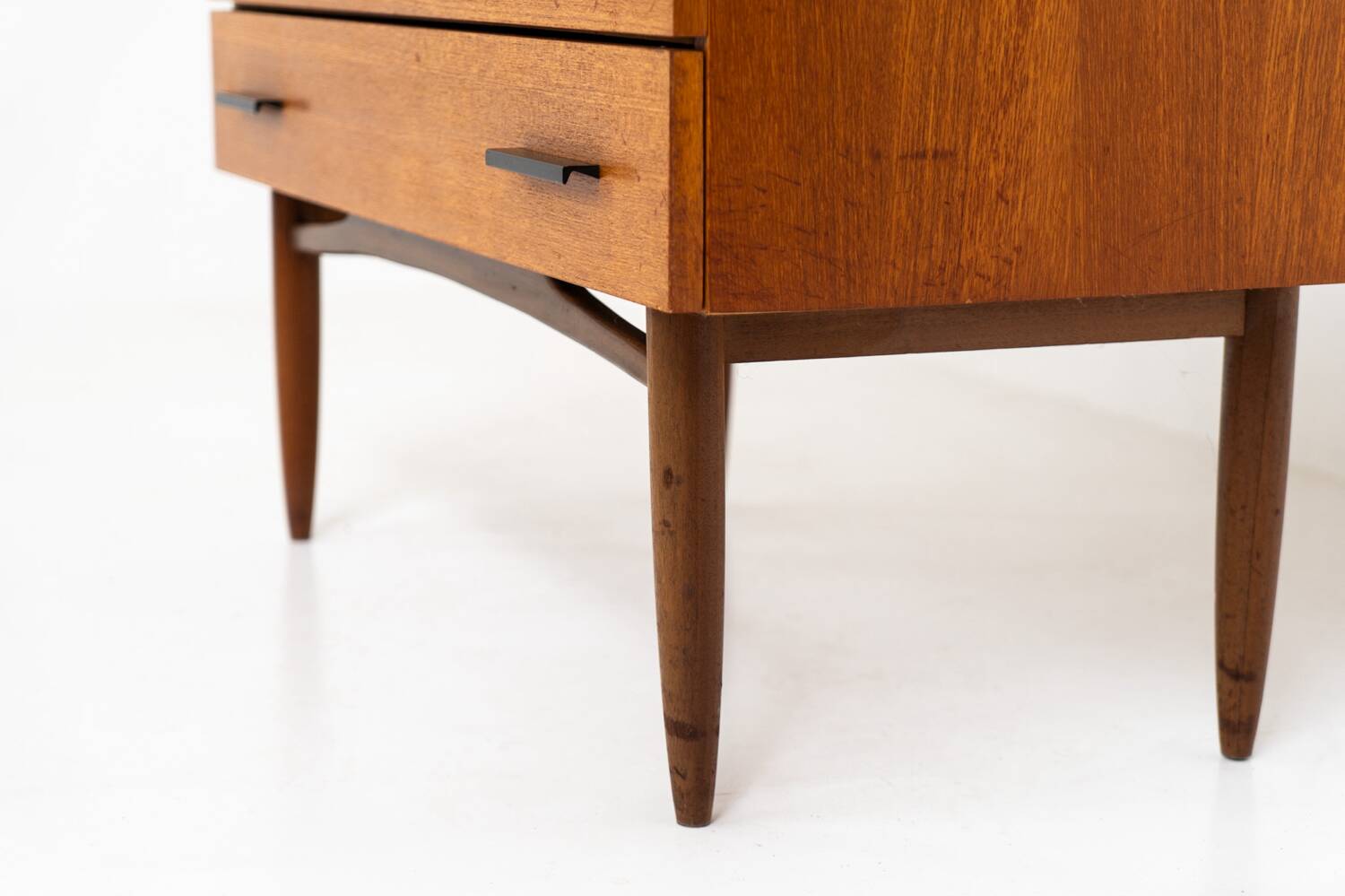 Teak chest of drawers by V-form (Belgium, 1960s).