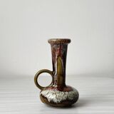 Very colorful ceramic soliflore vase