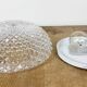 Vintage Glass Wall or Ceiling Light, 1970s