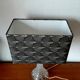 Art Deco lamp with custom rectangular shade