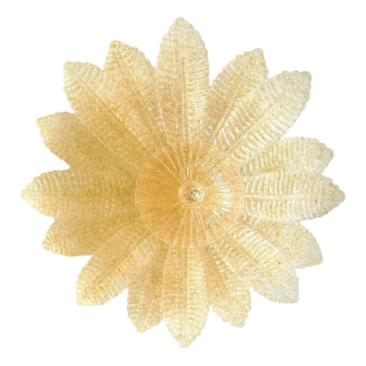 Murano Glass Flush Mount by Simoeng for Simoeng