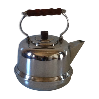 Chromed copper art deco kettle stamped Mauviel