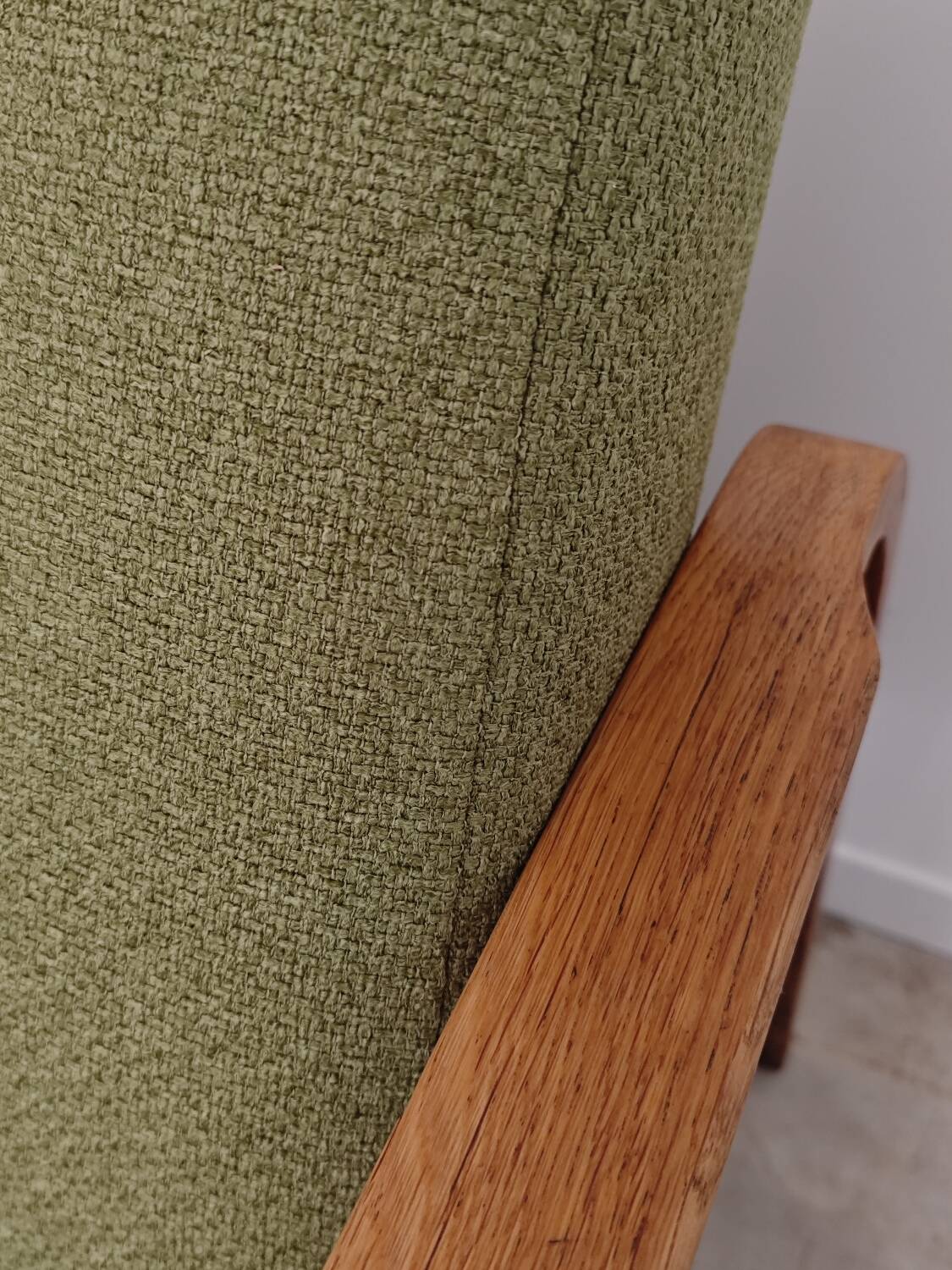 Green Banquette Daybed from Czechoslovakia 1960