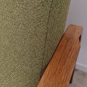 Green Banquette Daybed from Czechoslovakia 1960