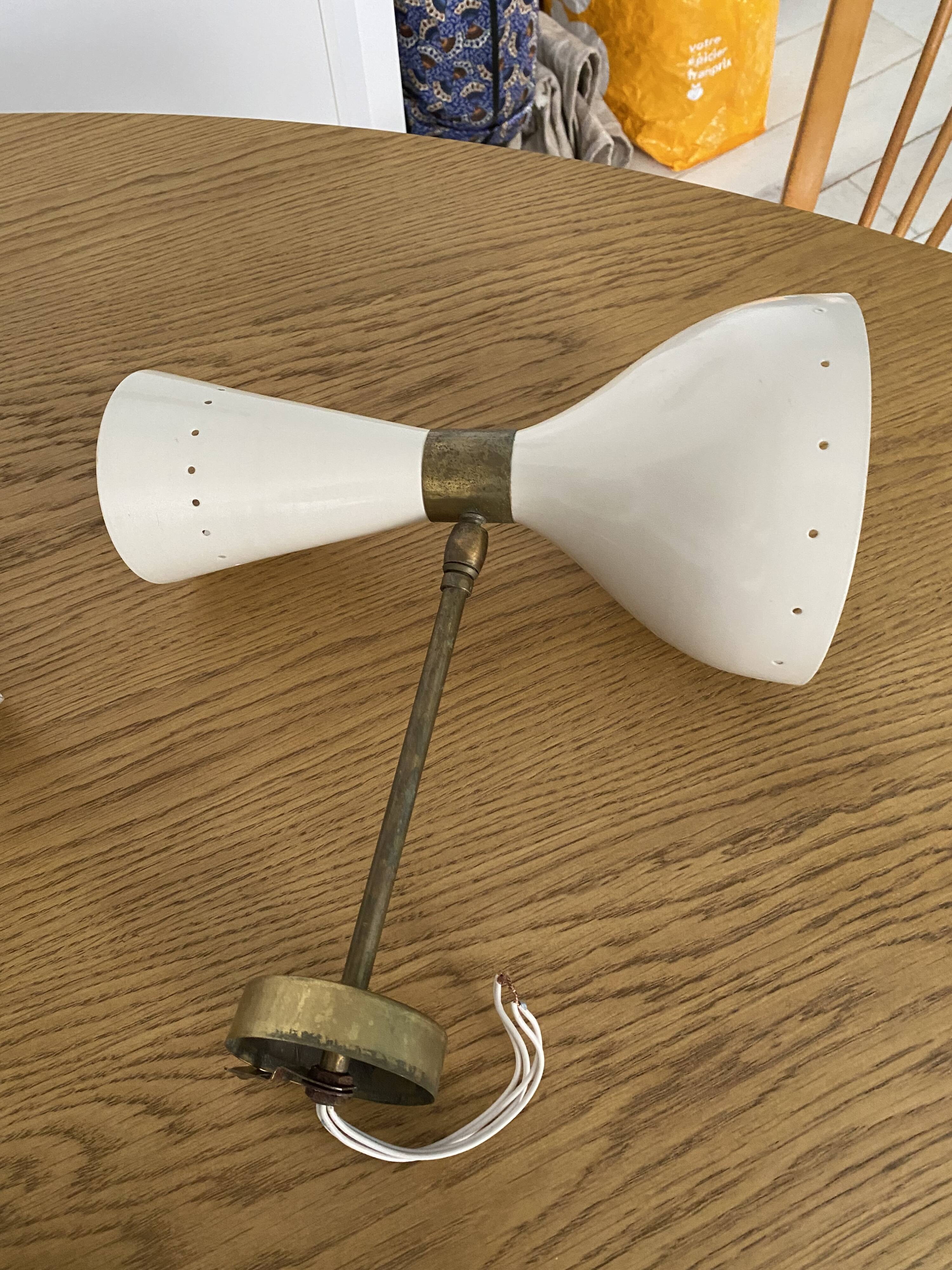 Appliques diabolo des années 50