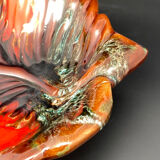Vallauris Leaf-shaped presentation and decoration cup
