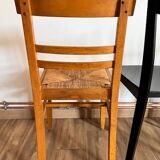 Set of 4 mismatched chairs