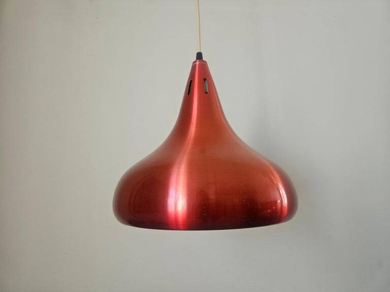 Rare Midcentury Pendant Orient in style of Jo Hammerborg, Denmark, 1970s