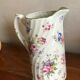 Vase pichet romantique décor roses moderne