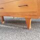 Commode vintage chêne doré 1950