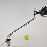 Vintage Space Age Clamp Desk Lamp, 1970s