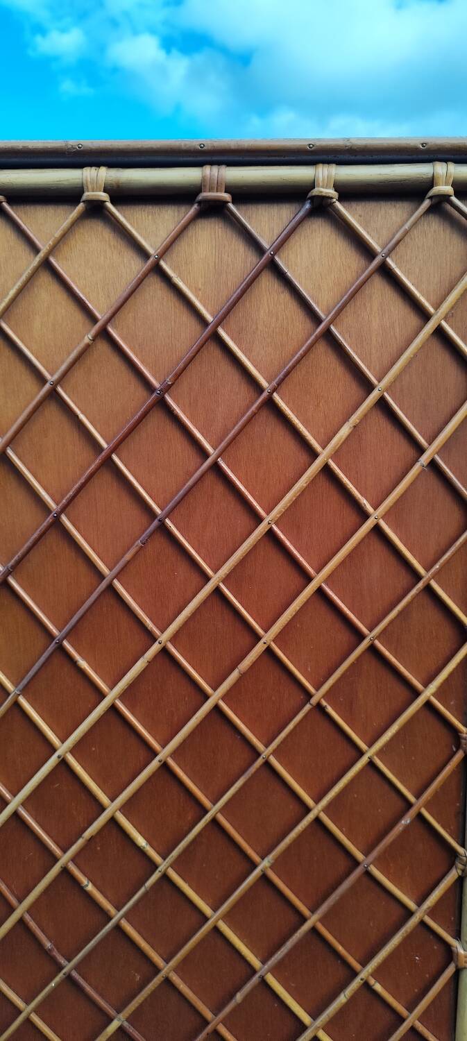 Rattan cabinet