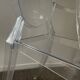 Ensemble Philippe Starck Kartell table à manger Top Top et 2 fauteuils Louis Ghost