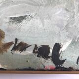 Paul BUTTI, Enval, circa 1990. Oil on canvas signed with a brush