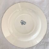 Semi-deep plates Terre de Fer Salin decor Saïda
