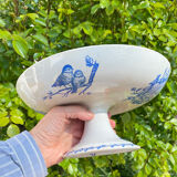 Old Compote Dish Terre de Fer Franco-British Company Sordoillet Cot