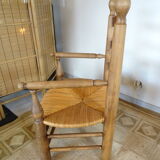 Pair of mulched brutalist armchairs