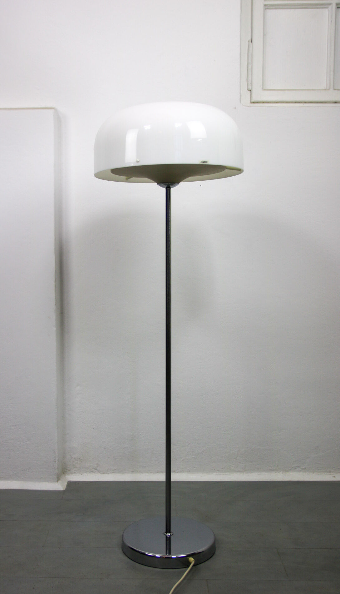 Lampadaire italien par Luigi Massoni pour Meblo