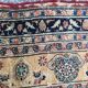 Very beautiful antique Persian carpet Tabriz very fine silk 135x160 cm