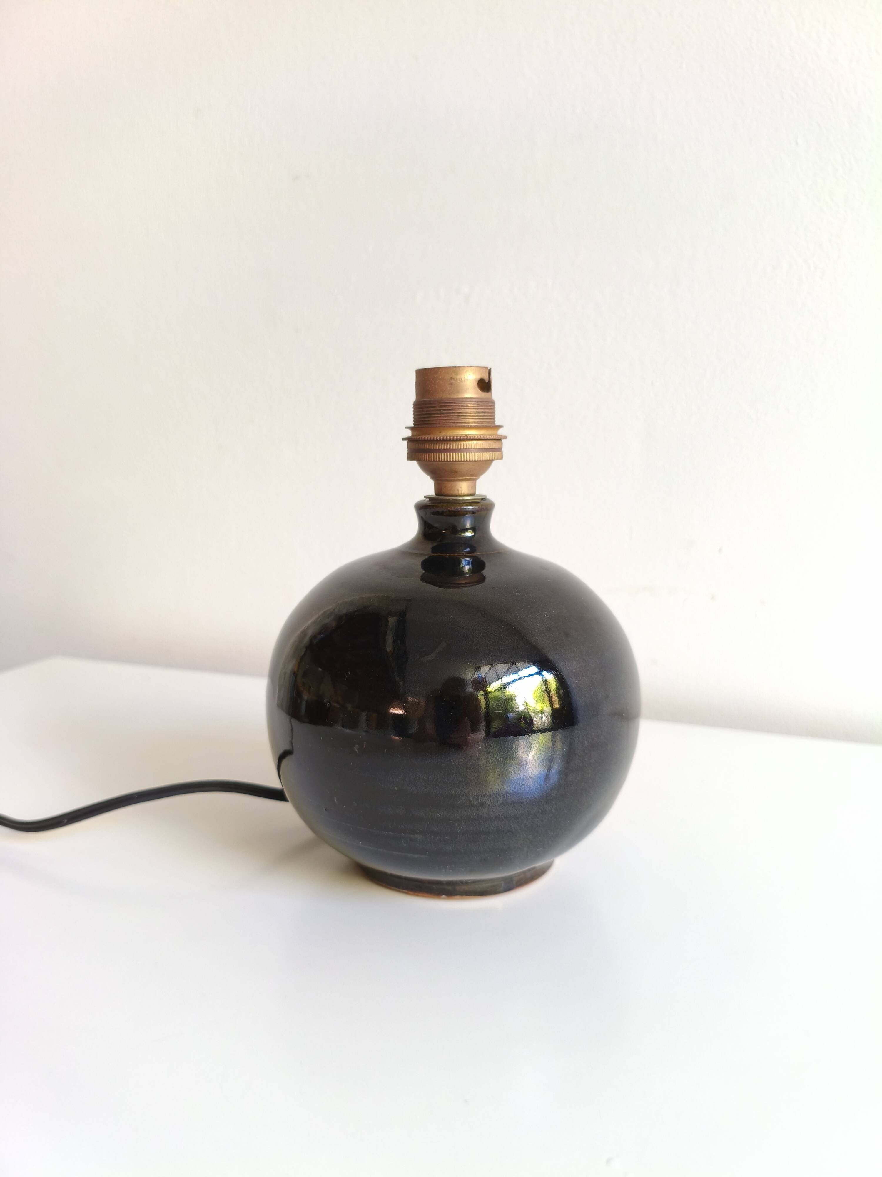 Ceramic lamp Colette Houtmann, Senozan workshop