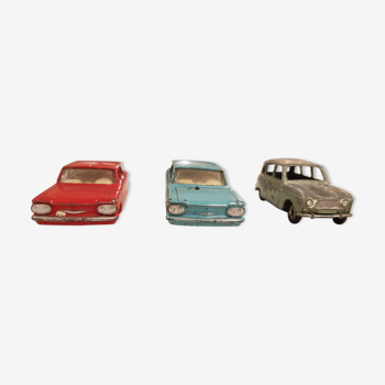 Lot of 3 cars Dinky toys